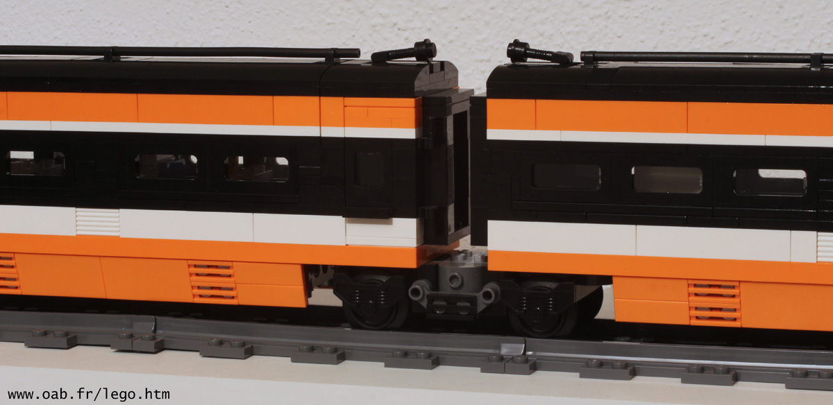 train TGV Lego
