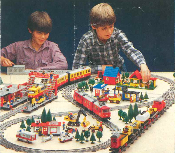 Trains Lego époque 12V
