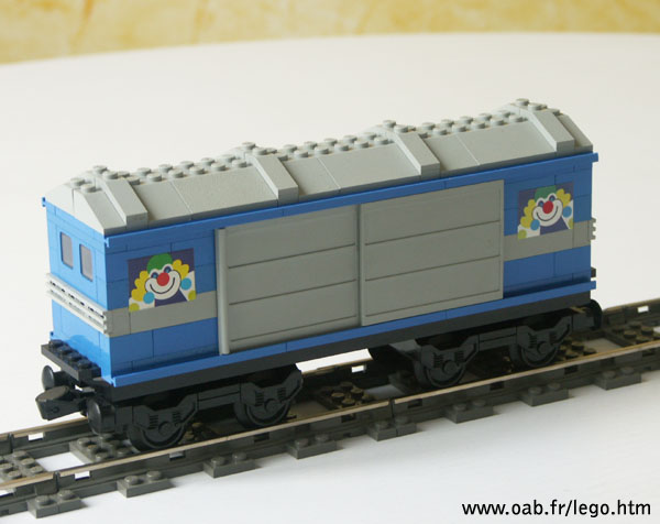 wagon cirque Lego