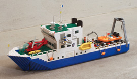 bateau d'exploration Lego
