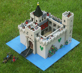 chateau-fort Lego