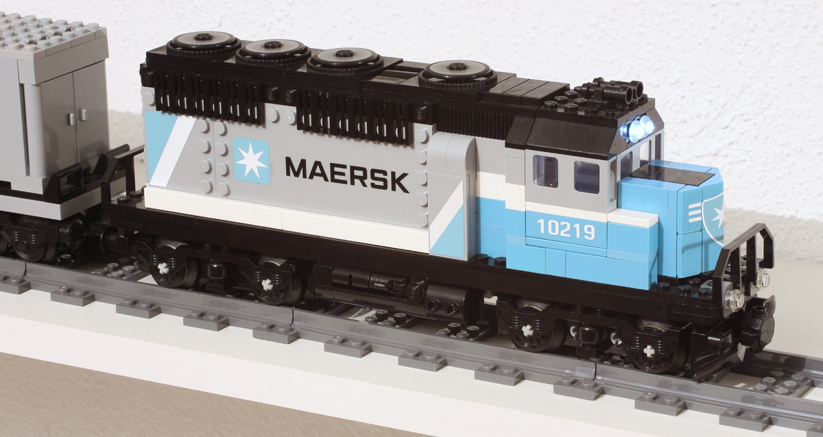 Locomotive Lego Maersk 10219
