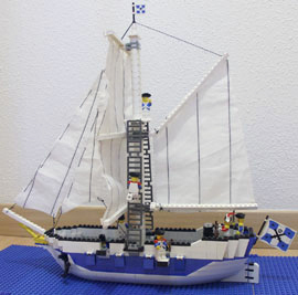 bateau du Gouverneur Lego