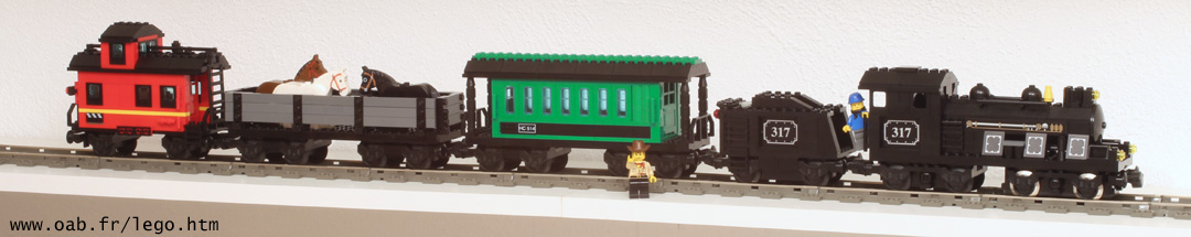 My Own Train Lego