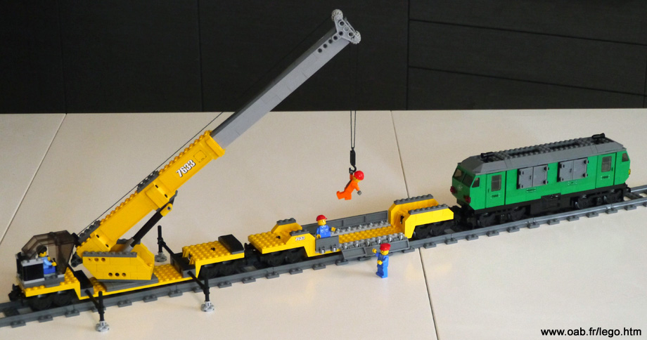 train grue Lego