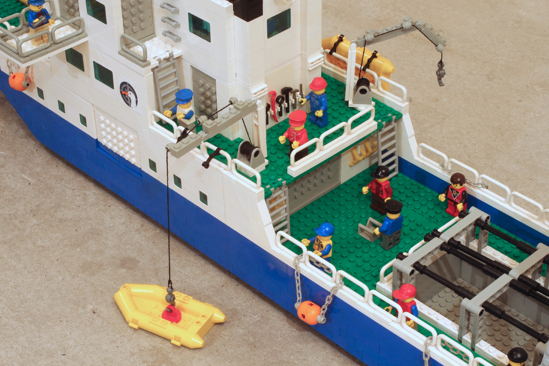 Bateau Lego MOC Ocean Explorer