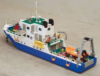 bateau Lego Ocean Explorer