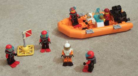 plongeurs Lego