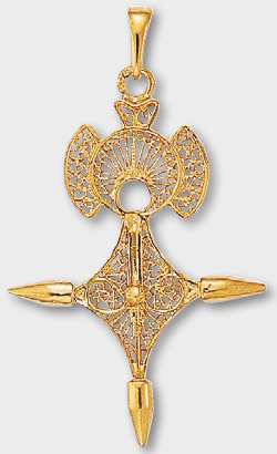 Croix D'Agadez En Argent - Bracelet Ou Manchette Occasion