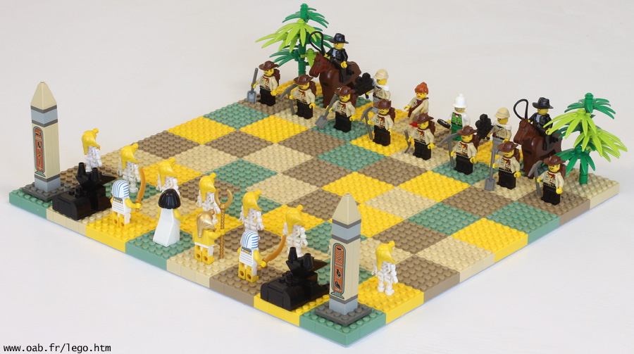 Jeu d'échecs Égypte Lego