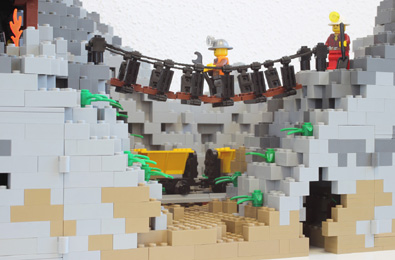 pont mine Lego
