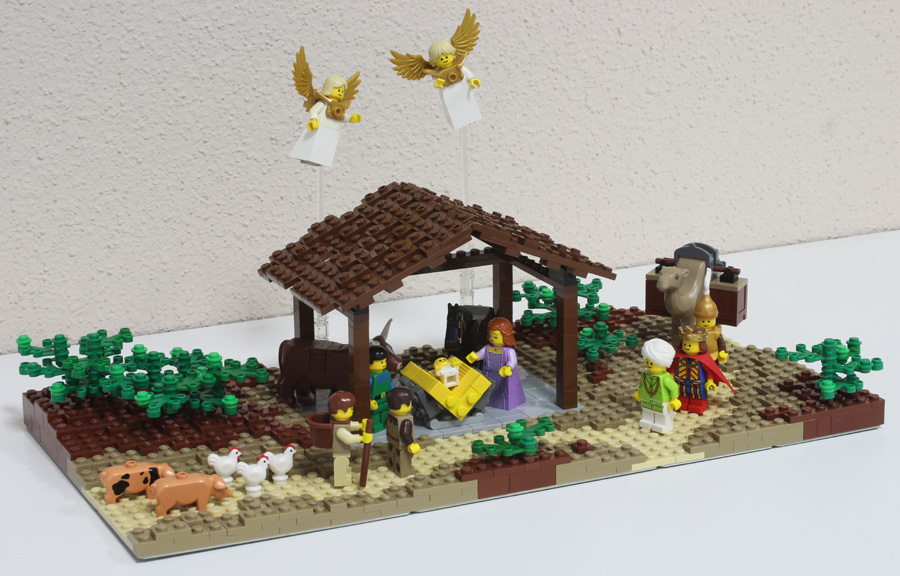 Nativity scene Lego