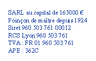 Entreprise Cas Bernard