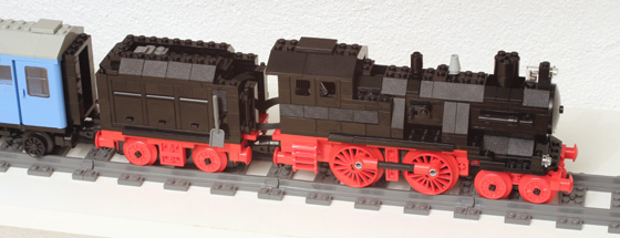 locomotive vapeur Lego