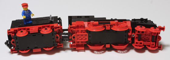 détail locomotive Lego