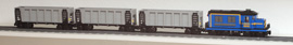 locomotive 60052 et wagons trémies