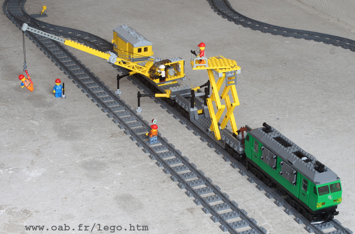 train wagon grue en action