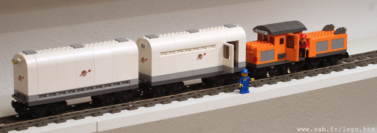 wagons et locomotive Lego