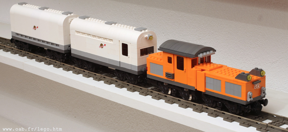 locomotive Lego 9V