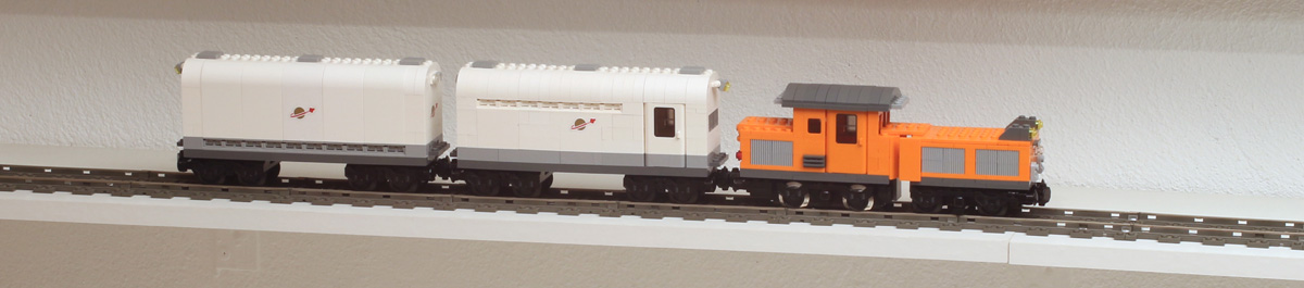 train Lego 9V
