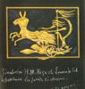 Le char de Médée, gouache