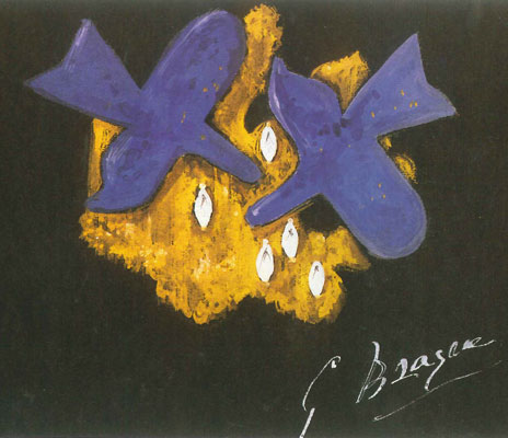 gouache Pélias et Nélée