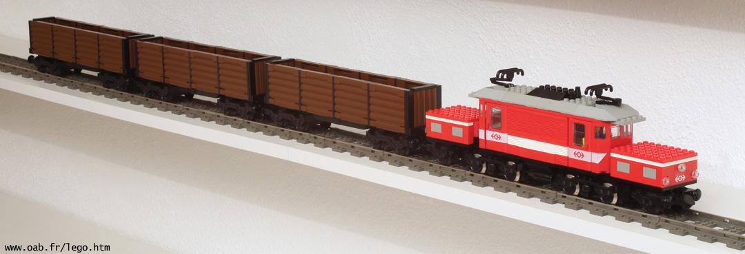 Train crocodile Lego 4551