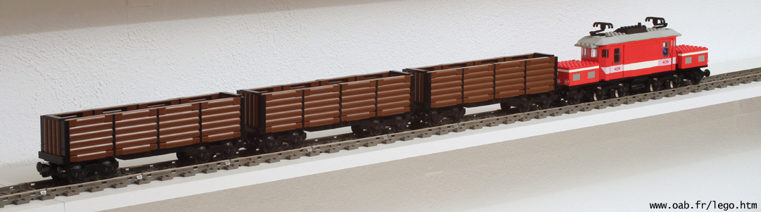 Train crocodile Lego 4551
