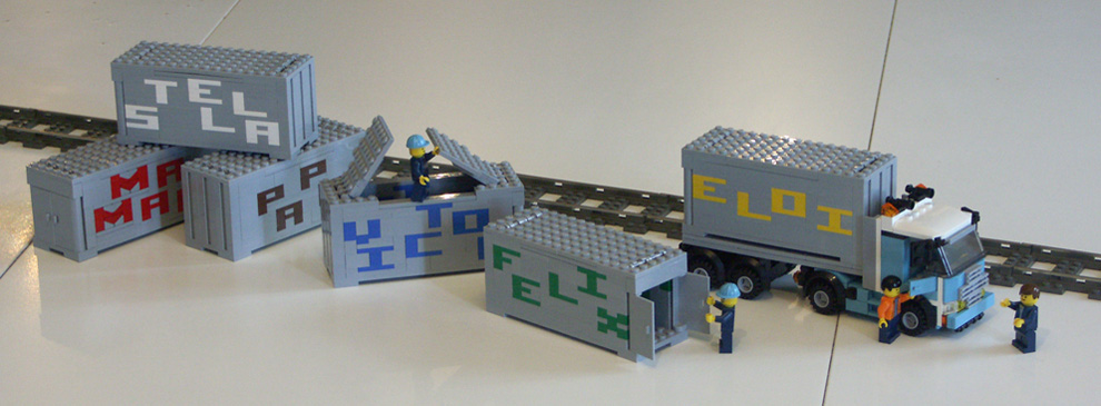 containeurs Lego