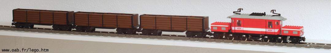 Train crocodile Lego 4551