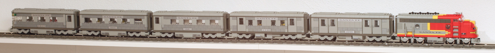 train Lego Santa Fe Super Chief