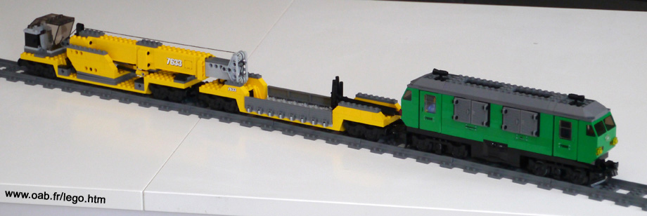 train grue Lego