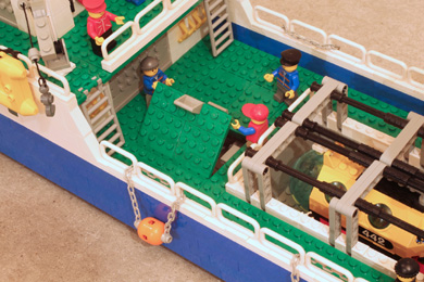 cale du bateau