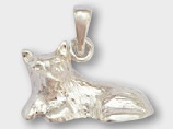 Set Bijoux Chat – Pendentif Patte, Boucles D’oreilles Et Collier Argenté