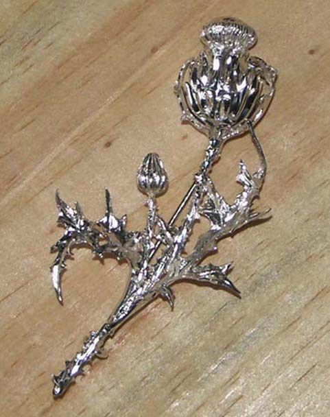 broche chardon