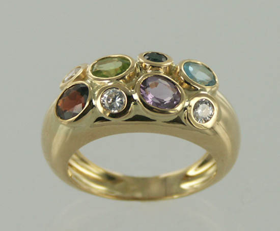 nouvelle bague pierres fines