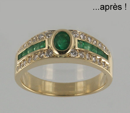 ...bague après !