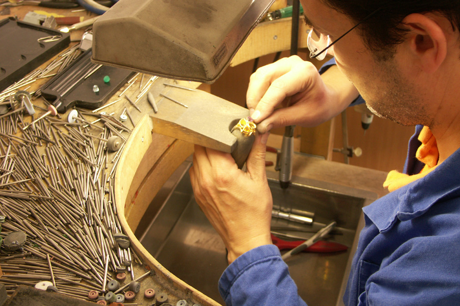 fabrication bague