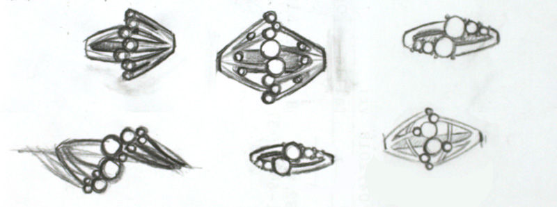 dessins bagues