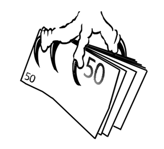 dessin aigle billets