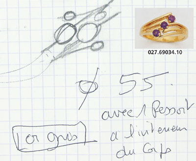 dessin nouveau bijou