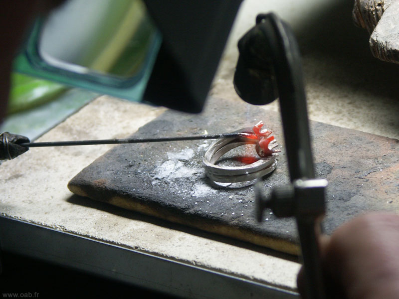 fabrication bague
