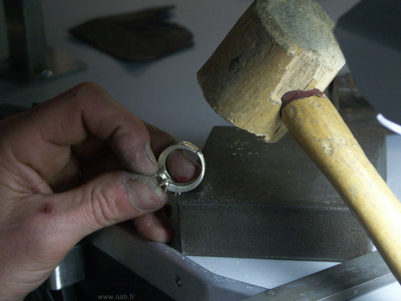 fabrication bague