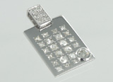 pendentif diamants
