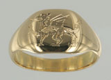 chevalière dragon gallois