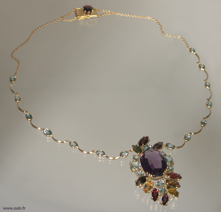 création collier