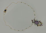 collier pierres fines