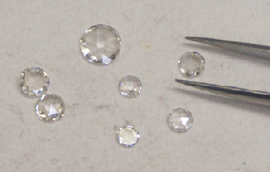 diamants tailles roses