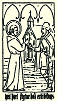 Saint Thorlac prêchant la miséricorde auprès des puissants