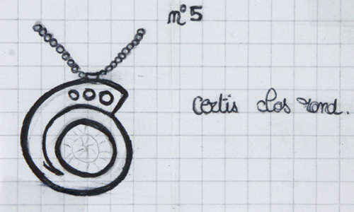dessin bijou